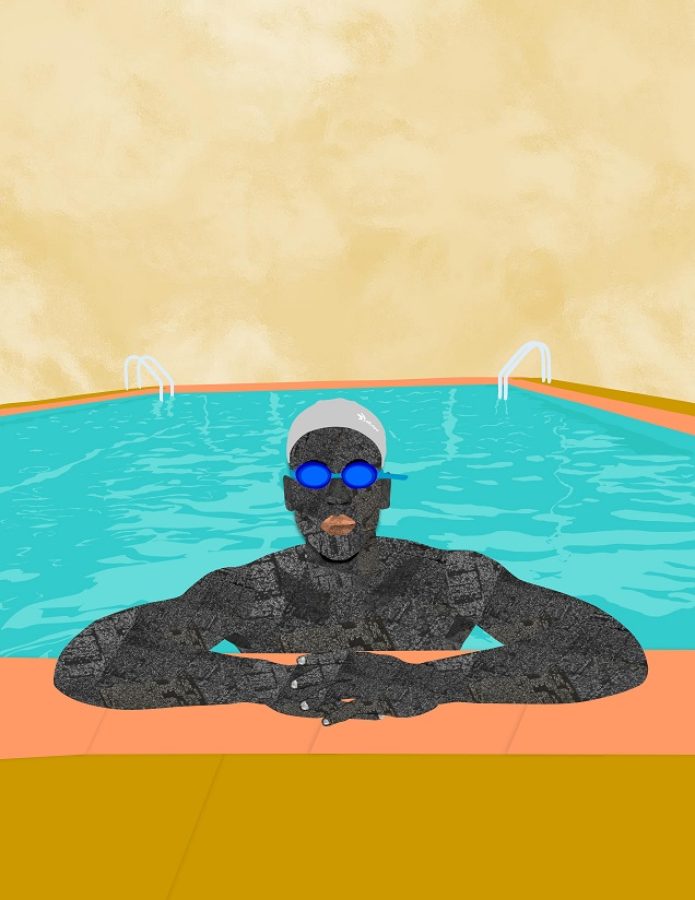 MAN IN A POOL I (Osinachi, 2021)