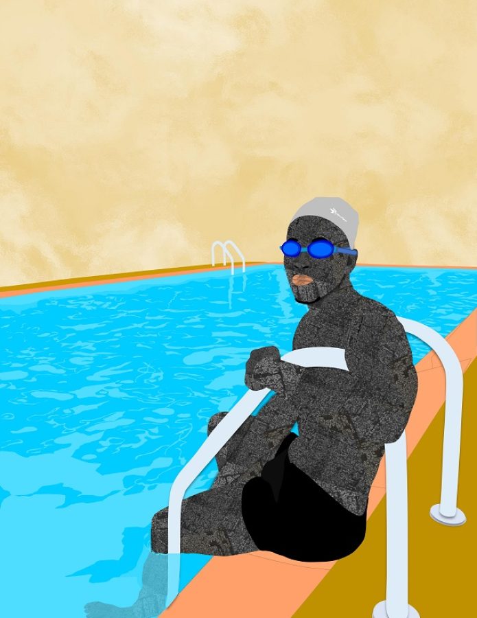 MAN IN A POOL II (Osinachi, 2021)