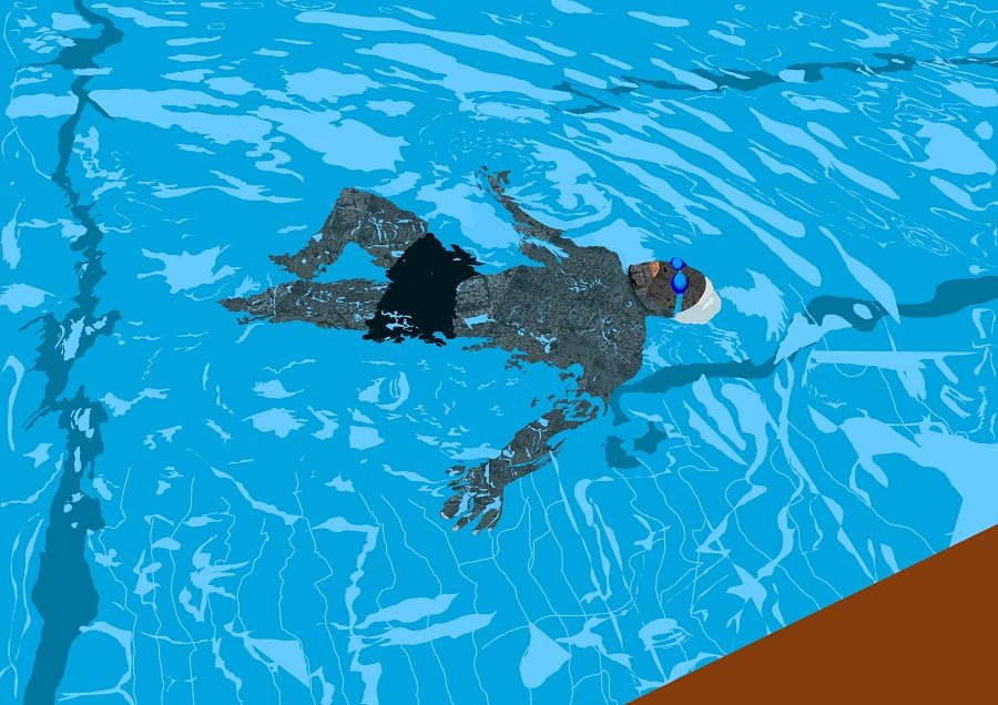 MAN IN A POOL III (Osinachi, 2021)
